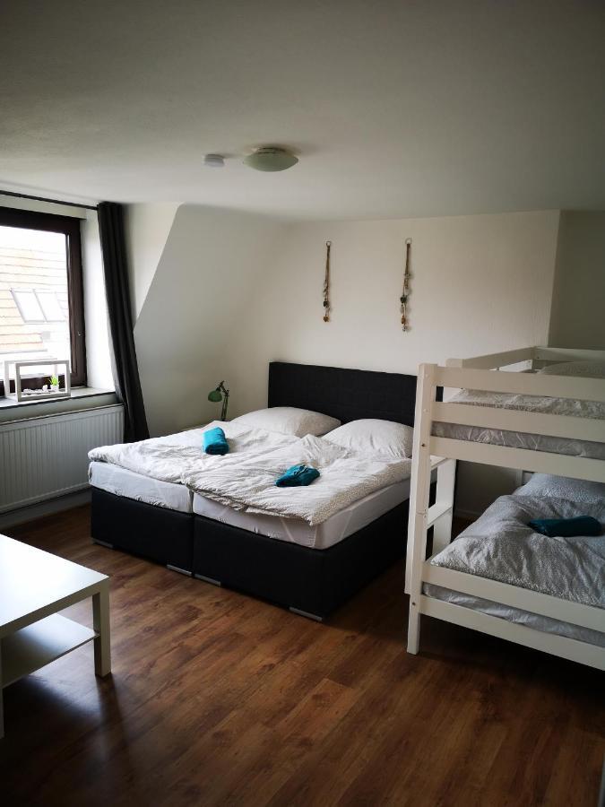 Ferienwohnung Mit Balkon เบรเมอร์ฮาเฟิน ภายนอก รูปภาพ
