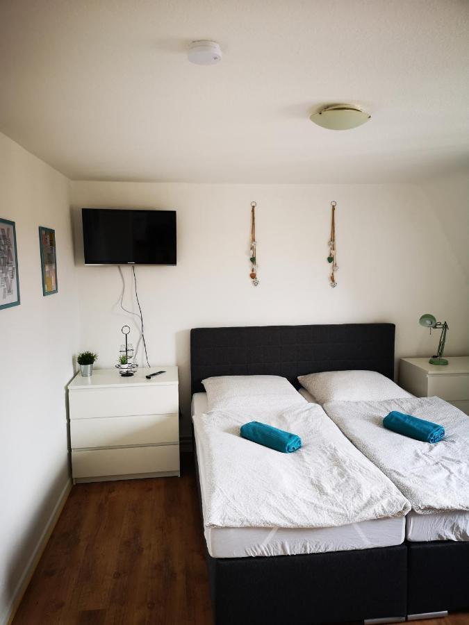 Ferienwohnung Mit Balkon เบรเมอร์ฮาเฟิน ภายนอก รูปภาพ